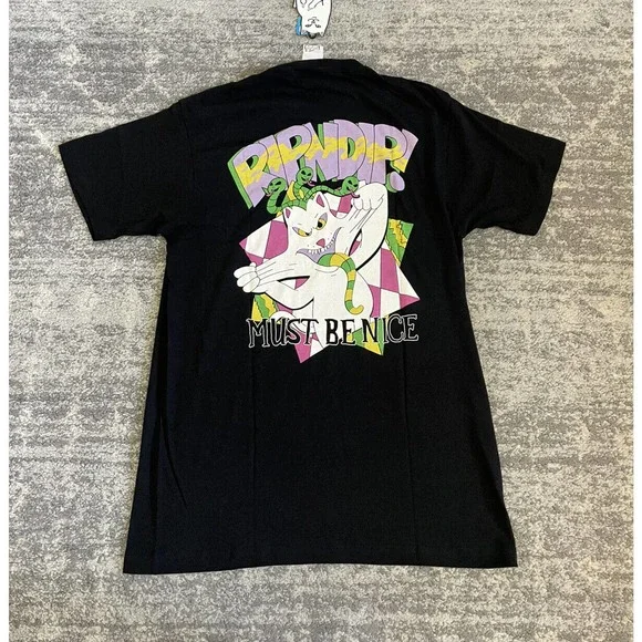 RIPNDIP TシャツM must be nice boobies ブラック MUST BE NICE TEE \u2013 RIPNDIP TOKYO